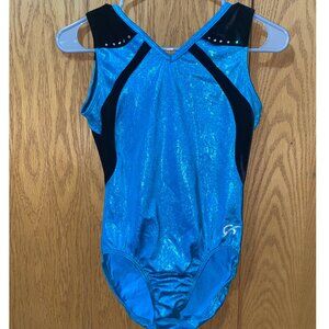 Turquoise Shimmery GK Gymnastics Leotard